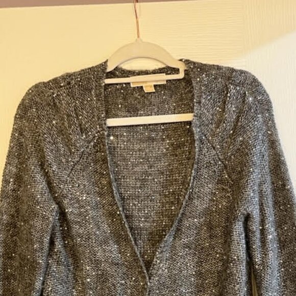 Michael Kors Mohair Sequined Cardigan - Picture 4 of 13